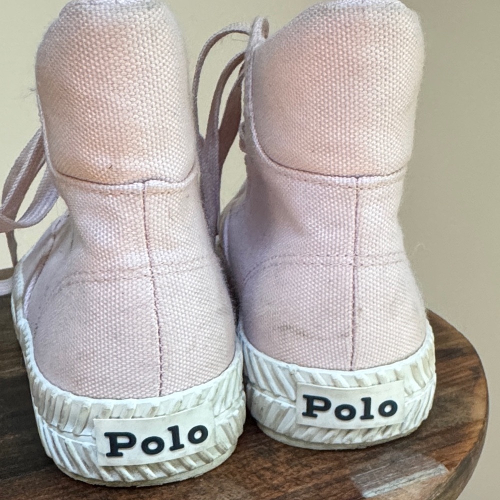 Polo by Ralph Lauren Kids' Light Pink Sneakers - Picture 3 of 4